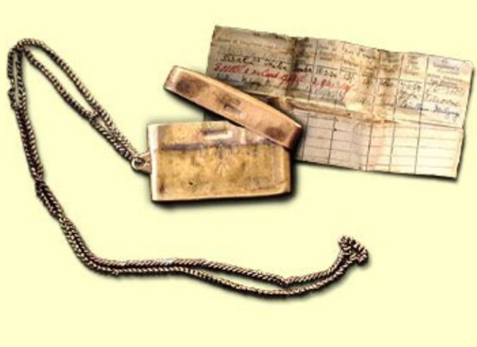 The Kipande 1919-1947 was a small metal pendant containing a piece of oaper that was a person's employment history.